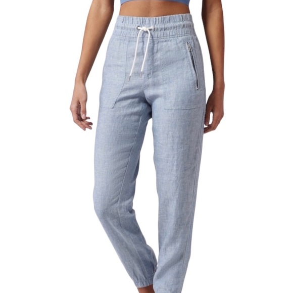 Athleta Pants - Athleta Cabo Linen Jogger Petite